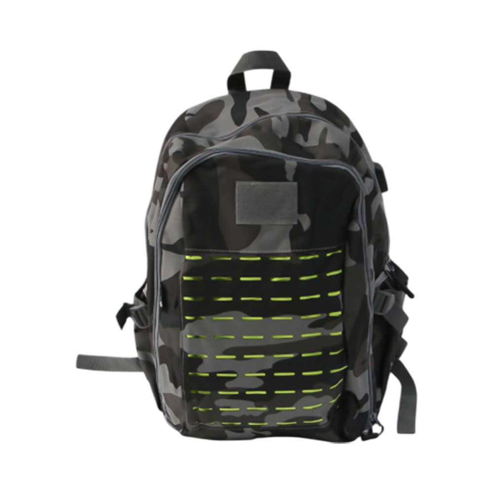 Mochila Doberman 510442 30L Navy Cinza/amarelo