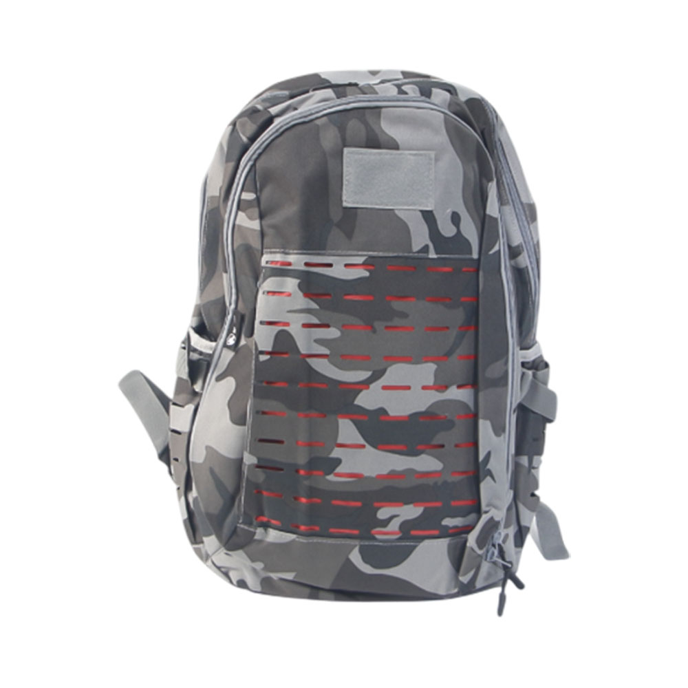 Mochila Doberman 510443 30L Navy Cinza/vermelho