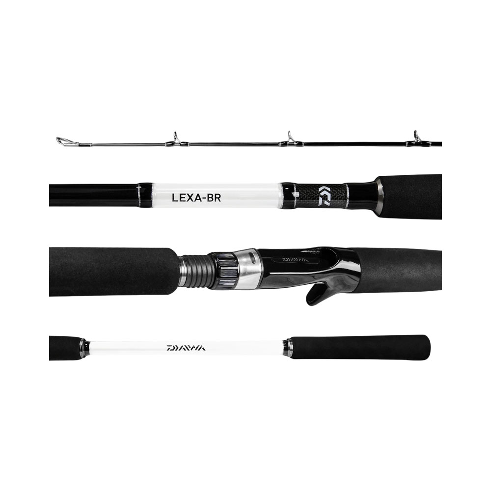 Vara para Carretilha Daiwa Lexa LX902HFB-BR 20-50 LB 2,74 M 2 Partes