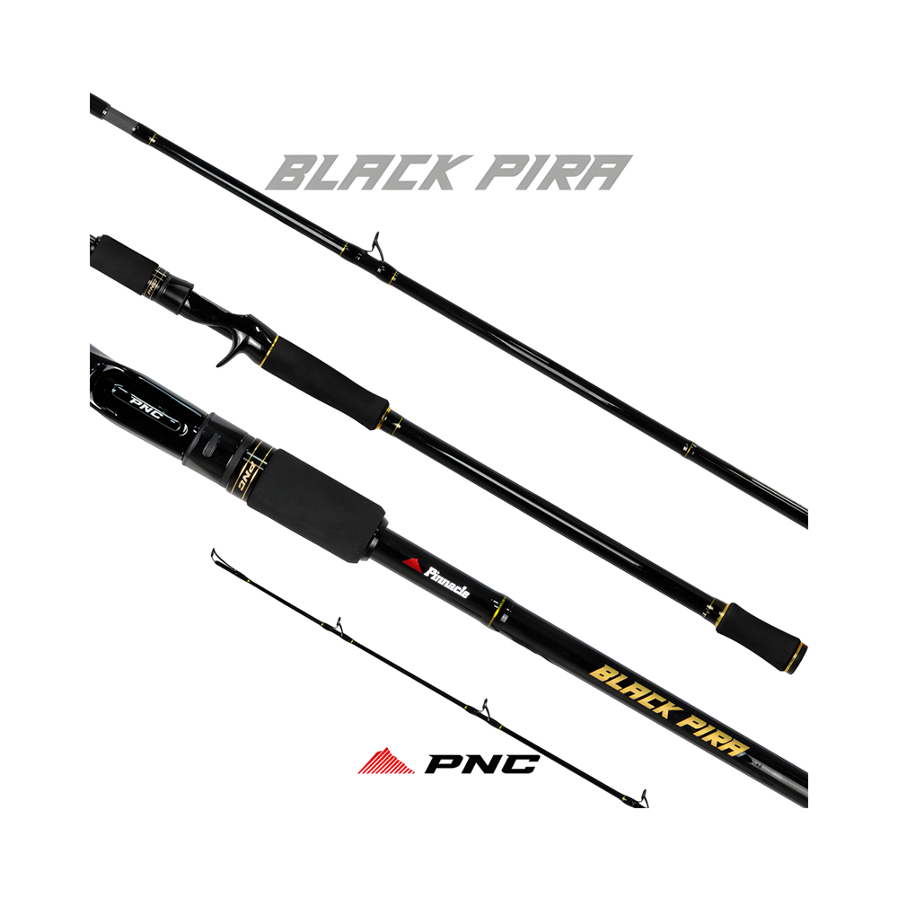 Vara para Carretilha Pinnacle Black Pira BP-C902H 30-60LB 2,70M 2 Partes