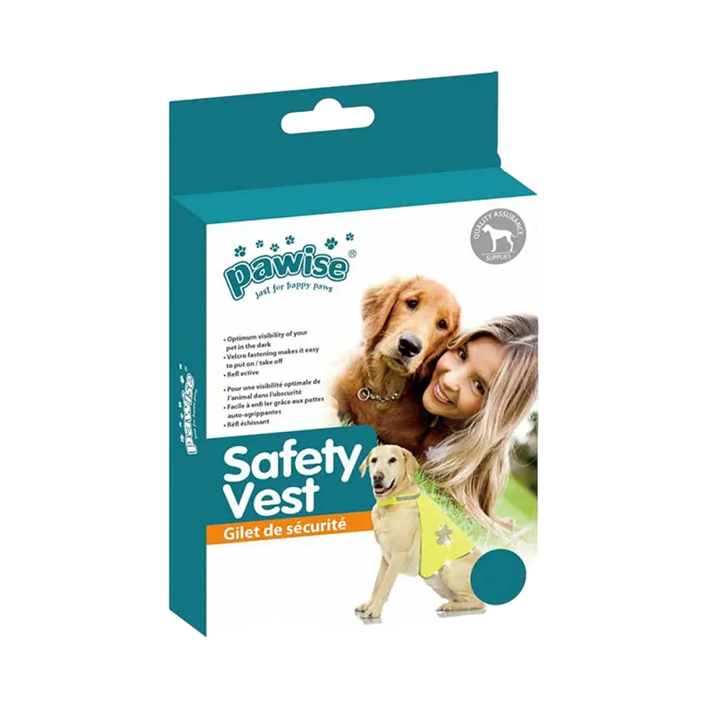 Colete de Segurança para Cães Trixie Premiun 12002 L 48-56CM Fosforescente