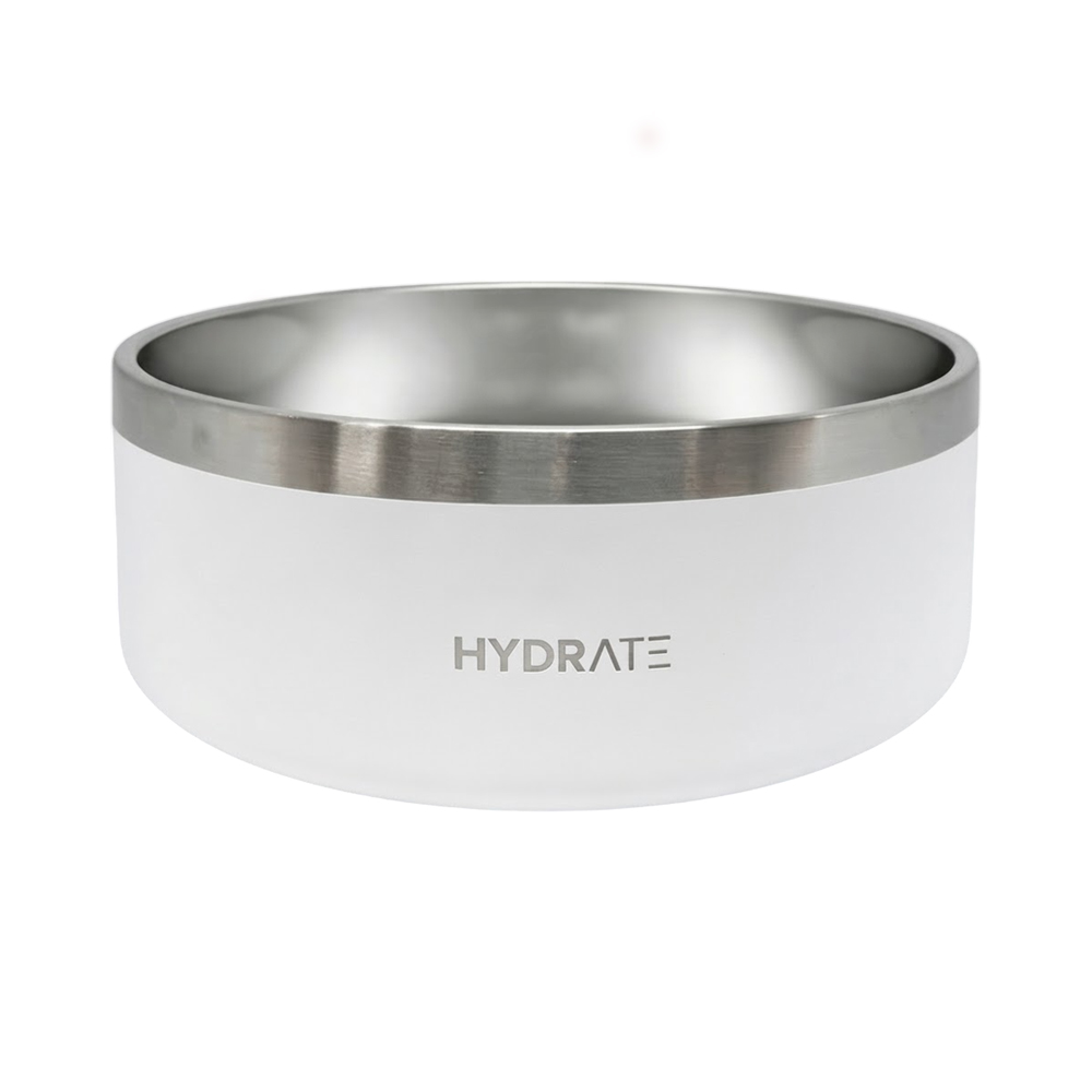 Prato para Animais de Estimação Hydrate Petbowl 946ML Branco