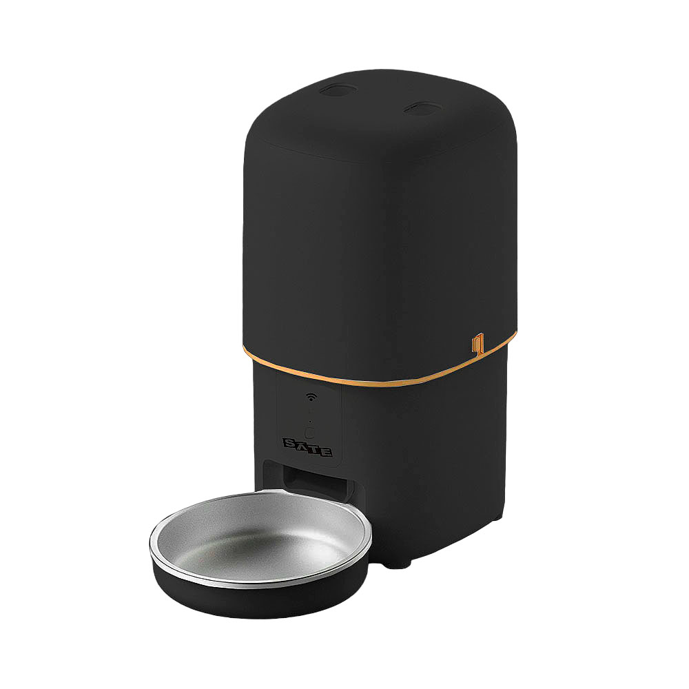 Alimentador Automático para Animais de Estimação Satellite A-MSPFO1 4L Preto
