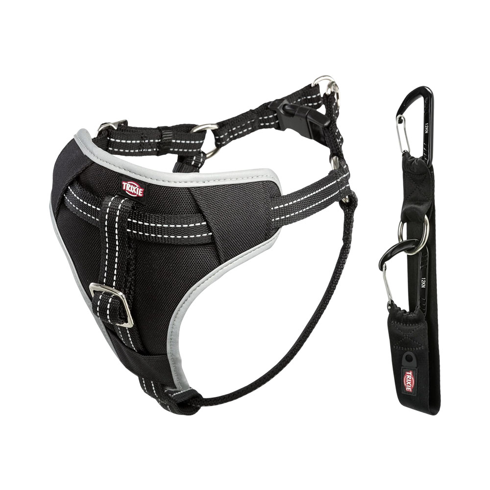 Arnês de Segurança para Carro Trixie Dog Protect 12857 L 65-80CM Preto