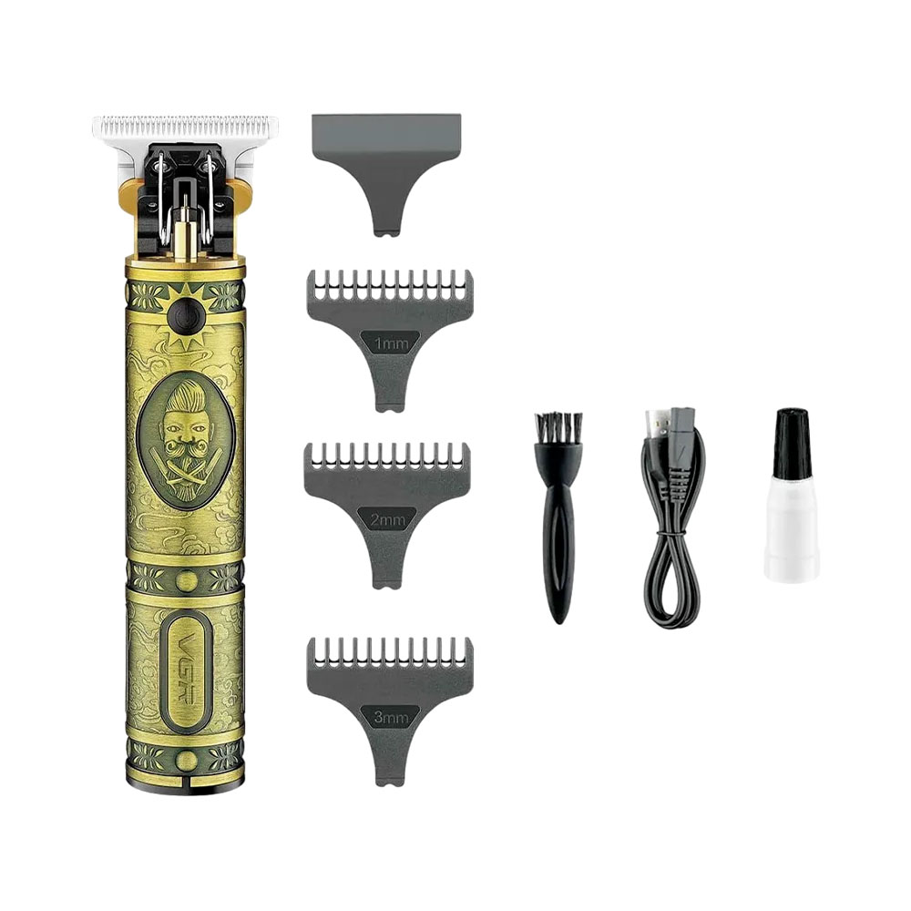 Máquina de Cortar Cabelo Voyager Trimmer V-085 Gold Bivolt