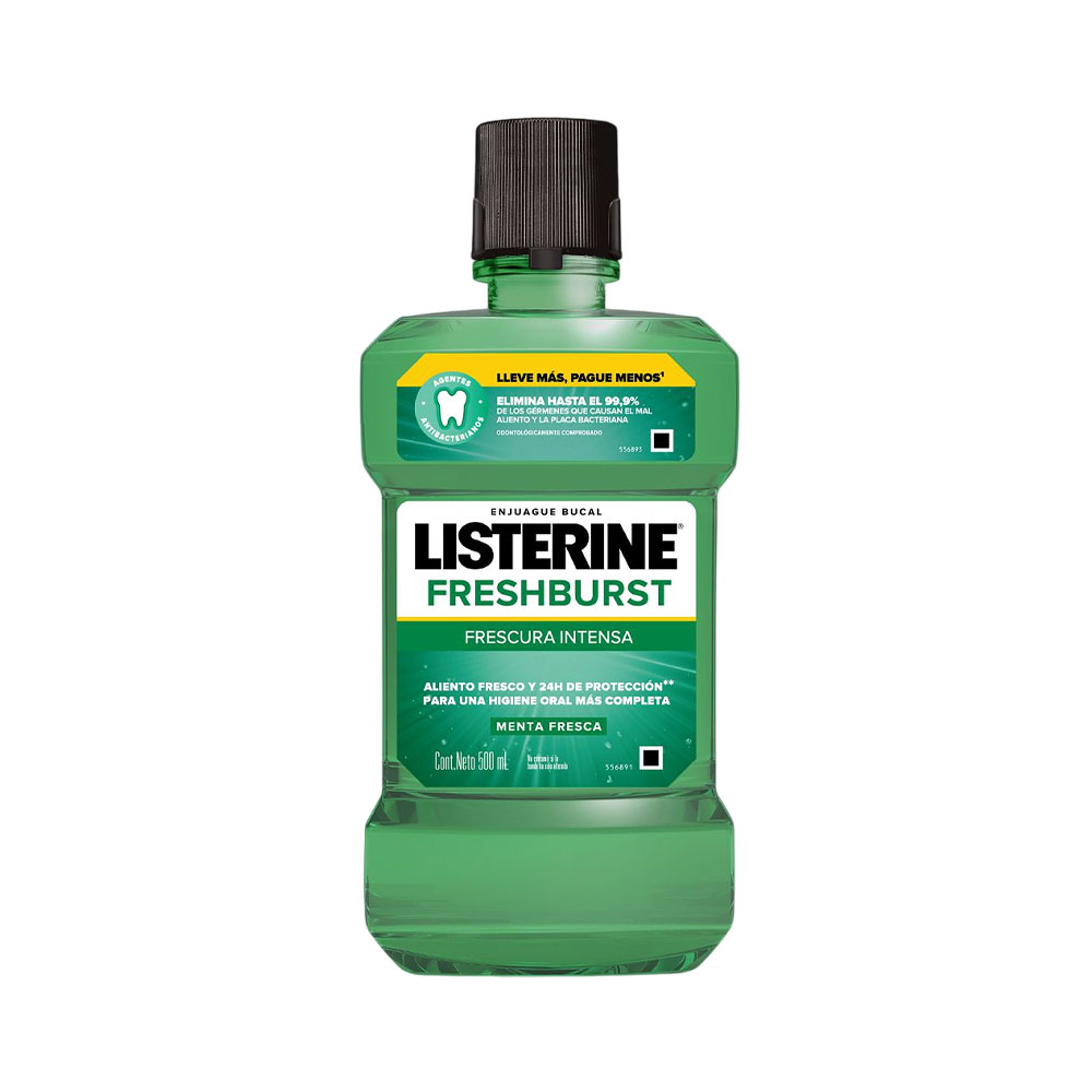 Enxaguante Bucal Listerine Freshburst Menta 500ML