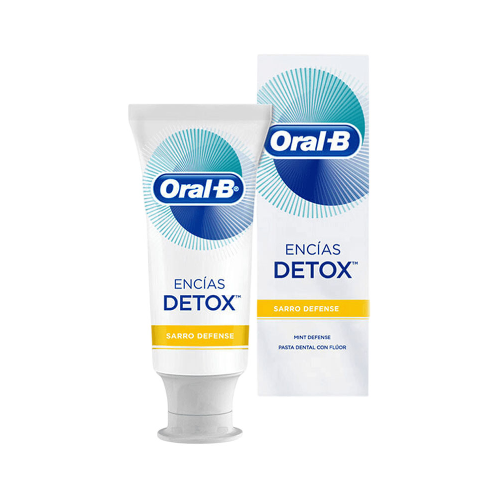 Creme Dental Oral B Detox Defesa Sarro 103GR