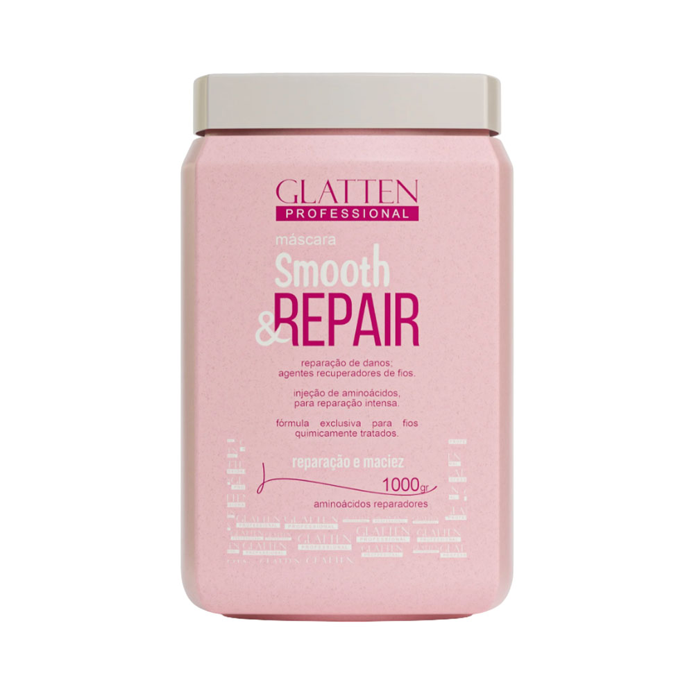 Máscara Capilar Glatten Smooth & Repair 1KG