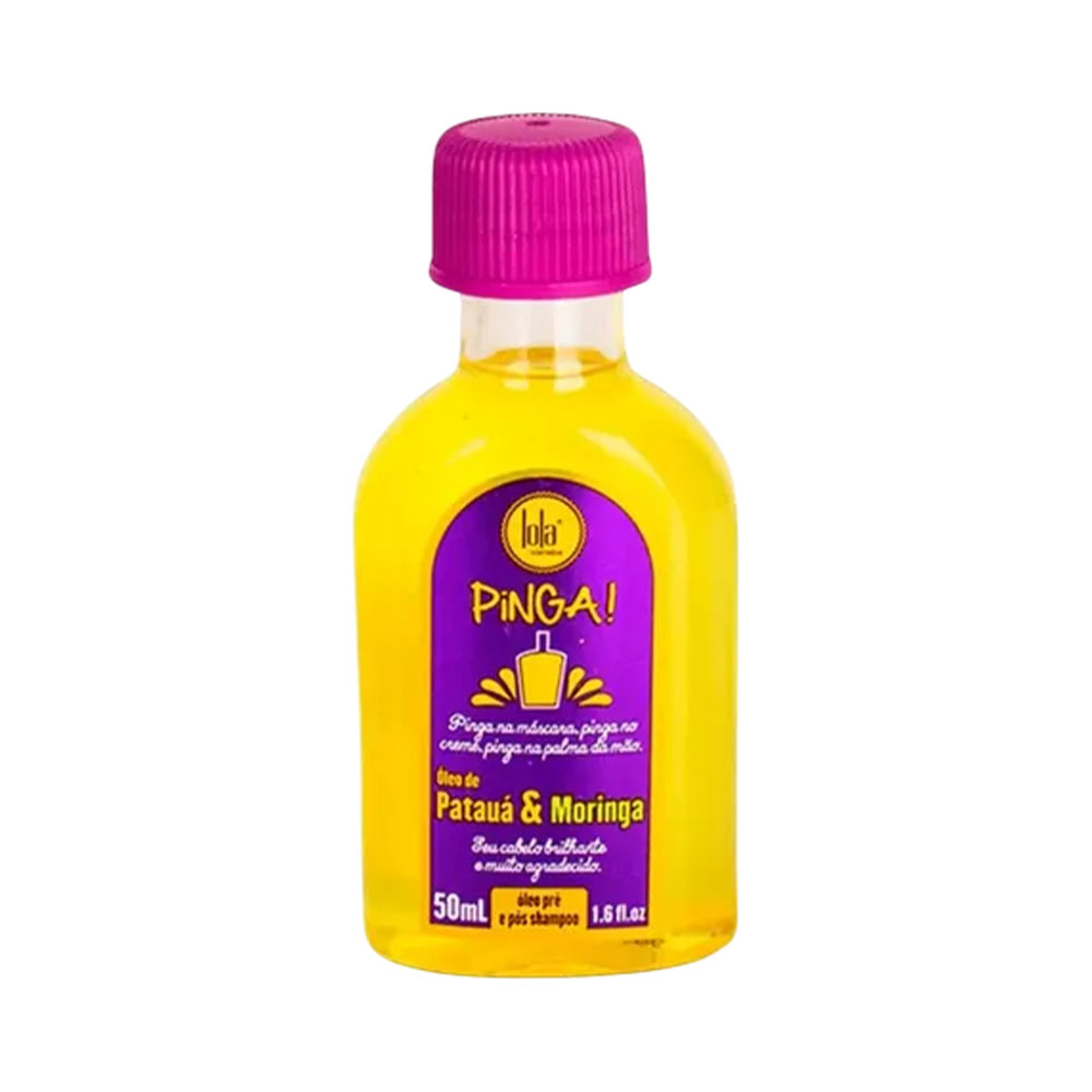 Óleo Capilar Lola Pinga! Patauá &amp; Moringa Pré/pós Shampoo 50ML