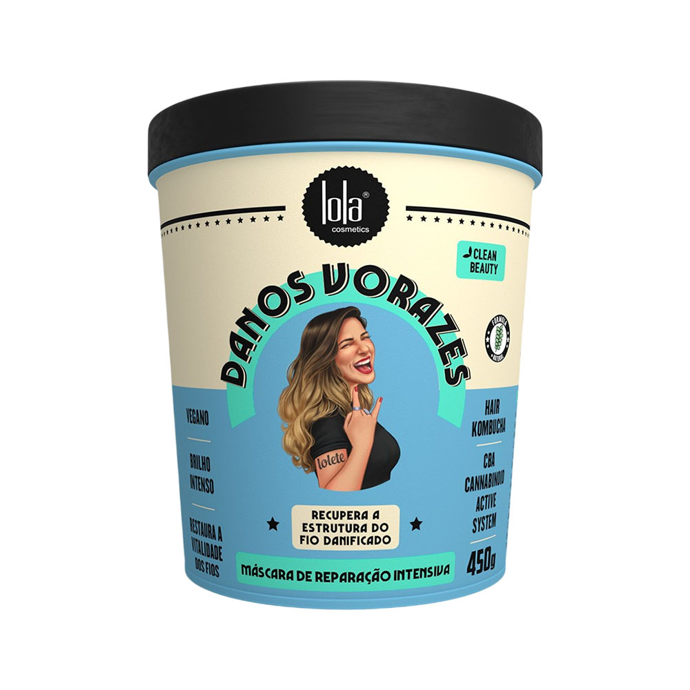 Máscara Capilar Lola Danos Vorazes Reparação Intensiva 450GR