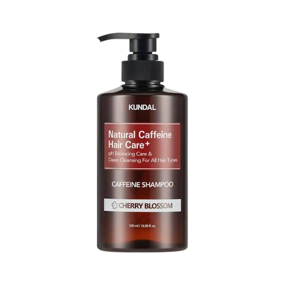 Shampoo Kundal Natural Caffeine Cherry Blossom 500ML