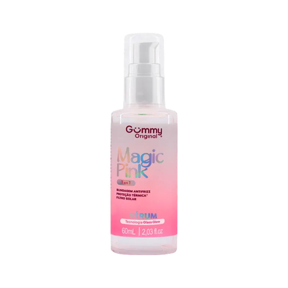 Sérum Capilar Gummy Magic Pink 3 em 1 60ML