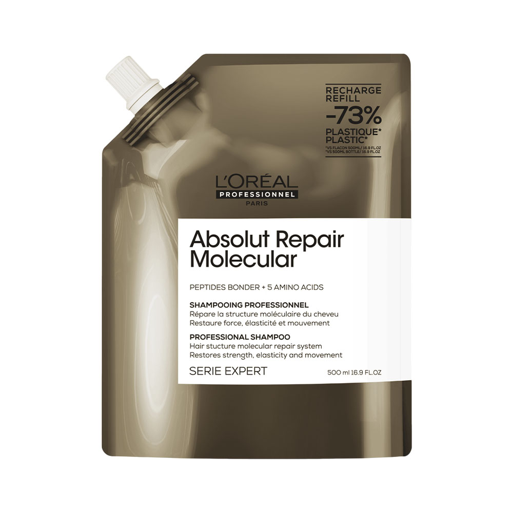 Shampoo L'oréal Serie Expert Absolut Repair Molecular Refill 500ML