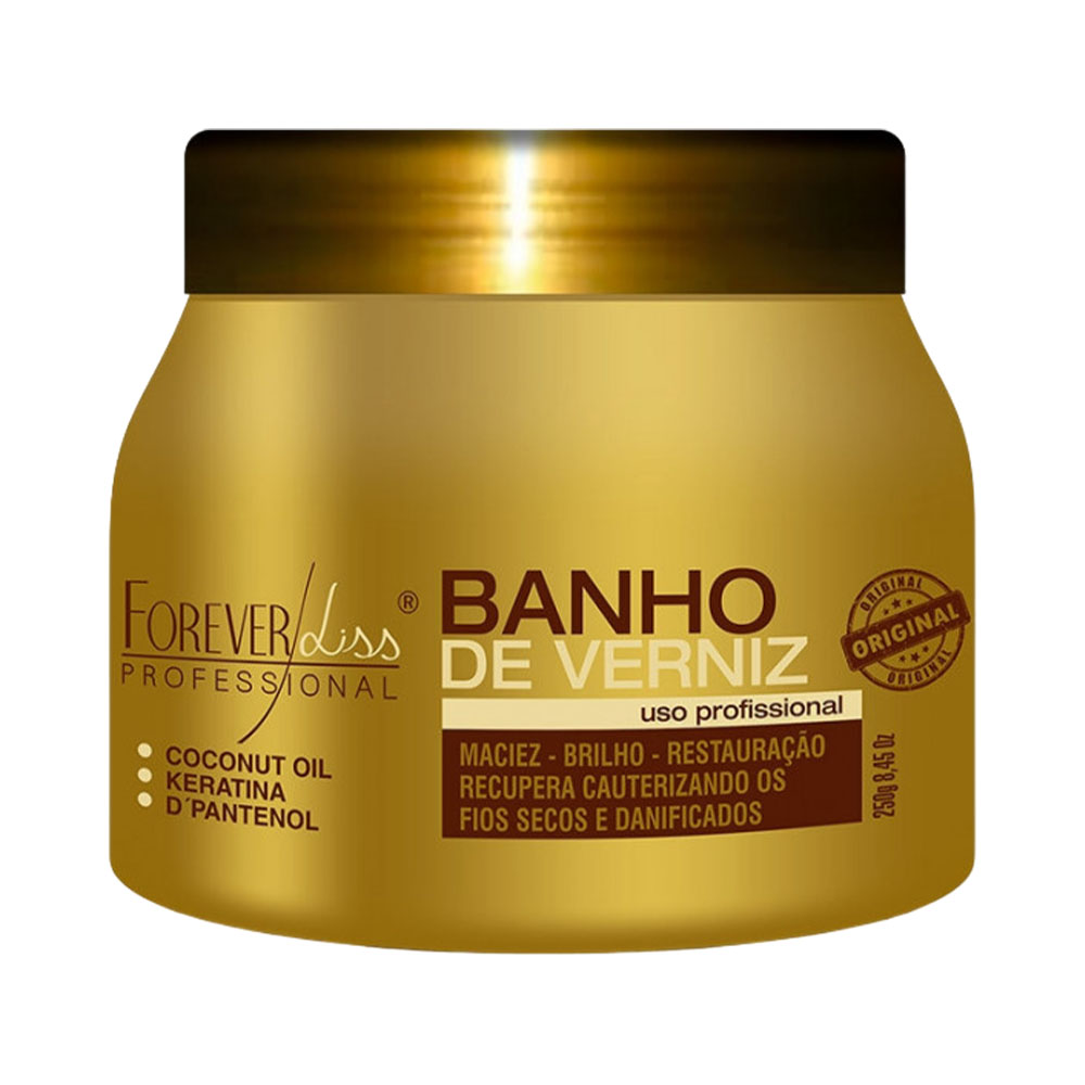Máscara Forever Liss Banho de Verniz 250GR