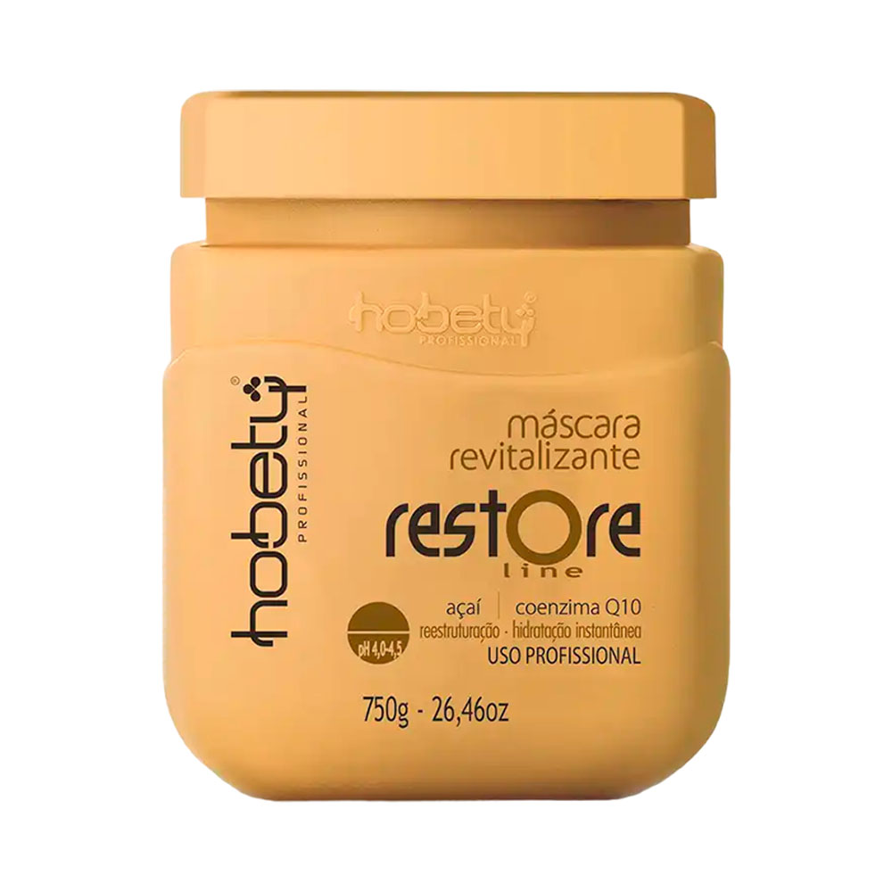 Máscara Capilar Hobety Restore Line 750GR