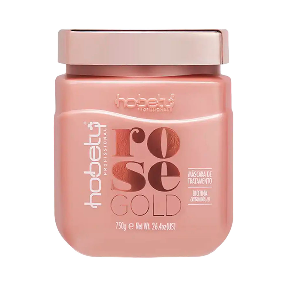 Máscara Capilar Hobety Rose Gold 750GR