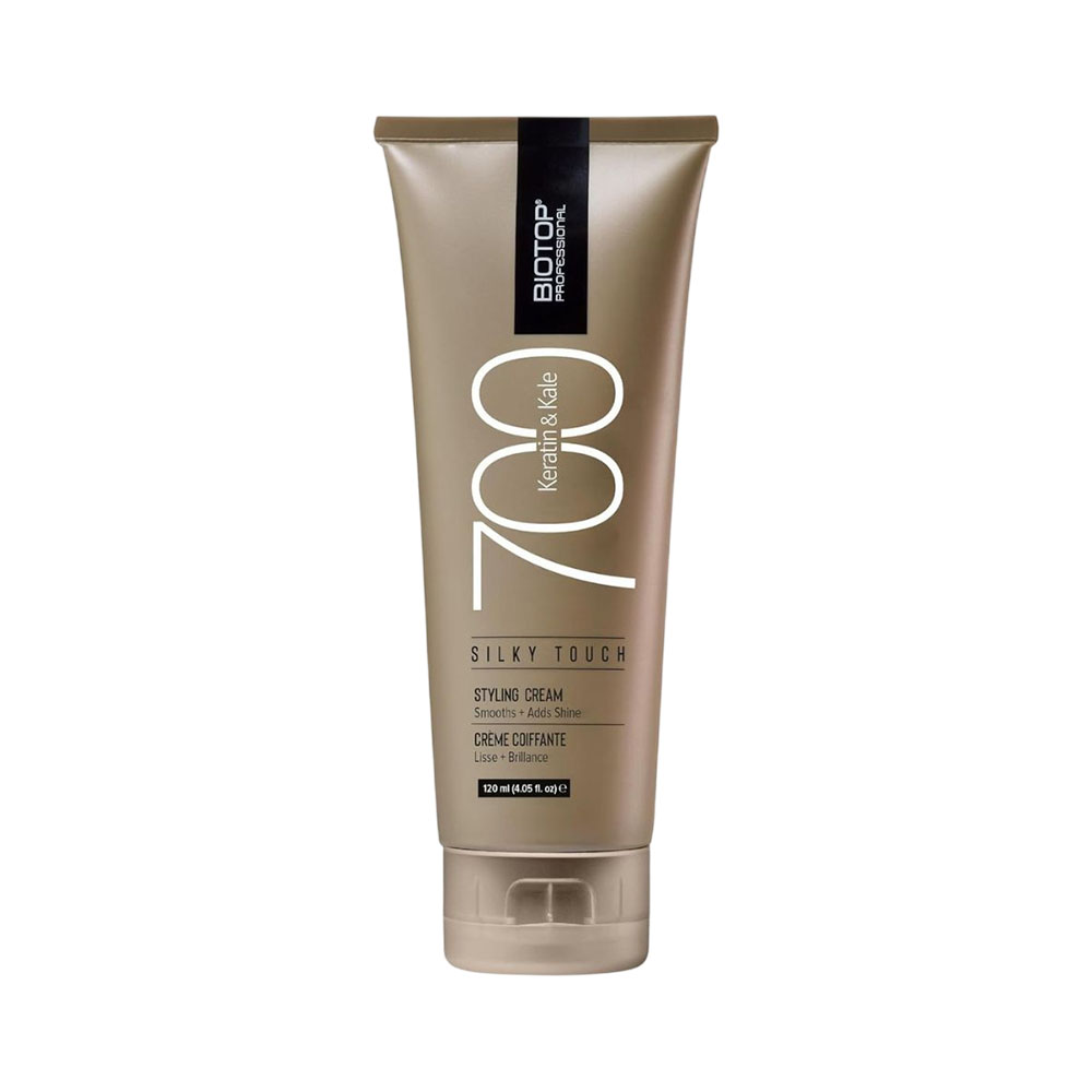 Creme Modelador Biotop Professional Silky Touch 700 Keratin &amp; Kale 120ML