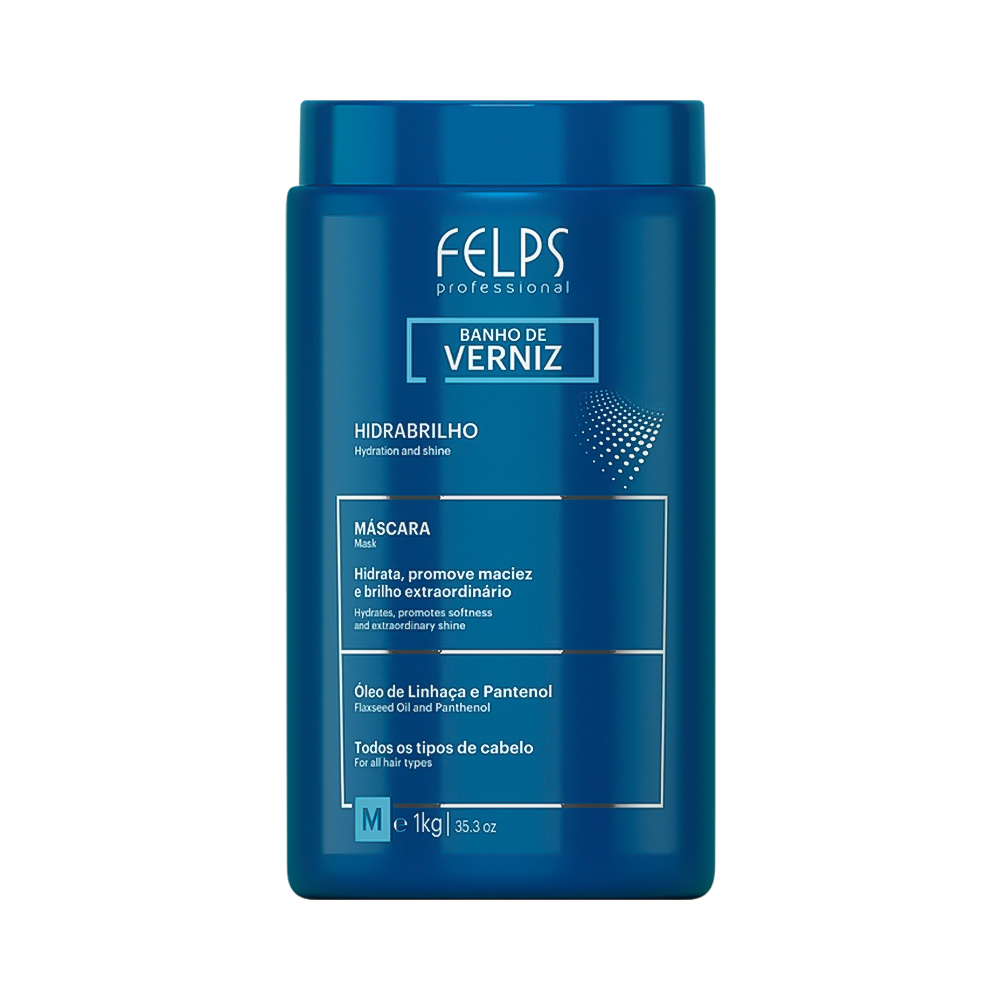 Máscara Capilar Felps Banho de Verniz 1KG