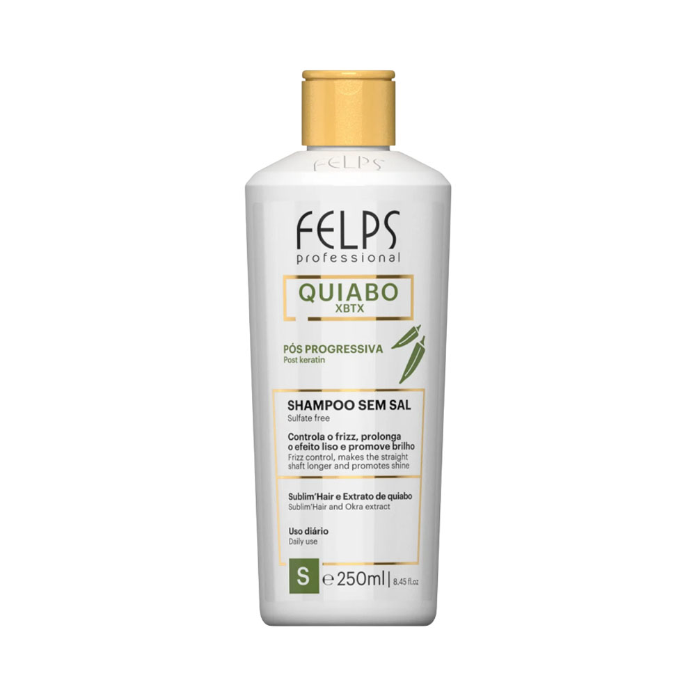 Xampu Felps Quiabo Xbtx Pós Progressiva 250ML