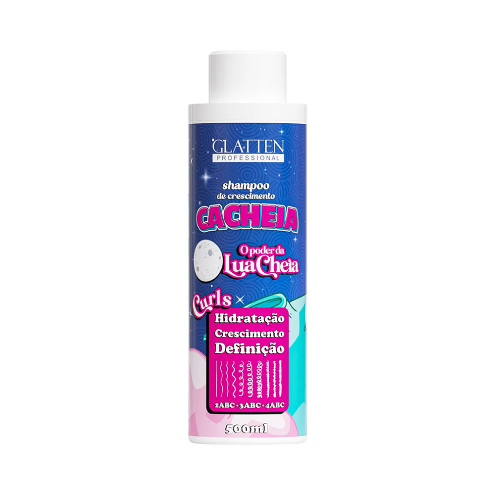 Xampu Glatten Professional Cacheia 500ML