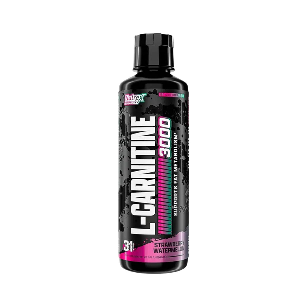 Suplemento Nutrex L-carnitine 3000 Strawberry Watermelon 465ML