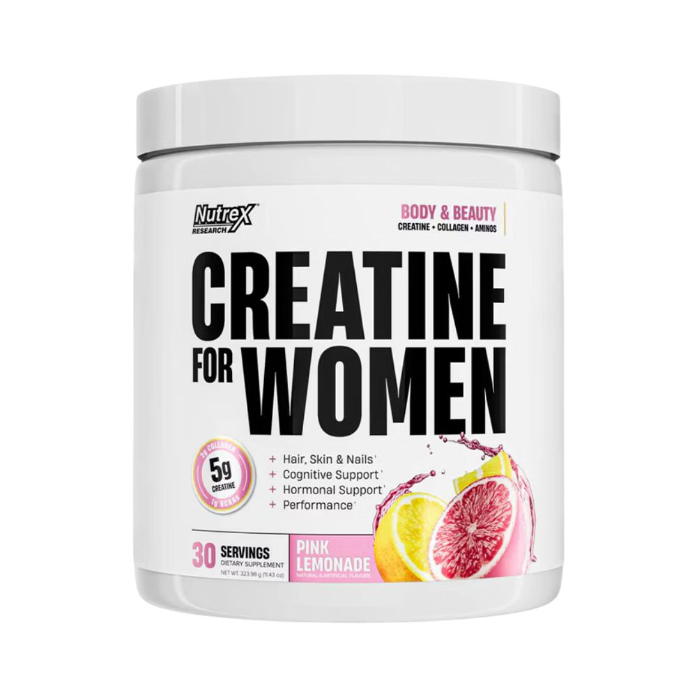 Suplemento Nutrex Creatine For Women Pink Lemonade 314GR