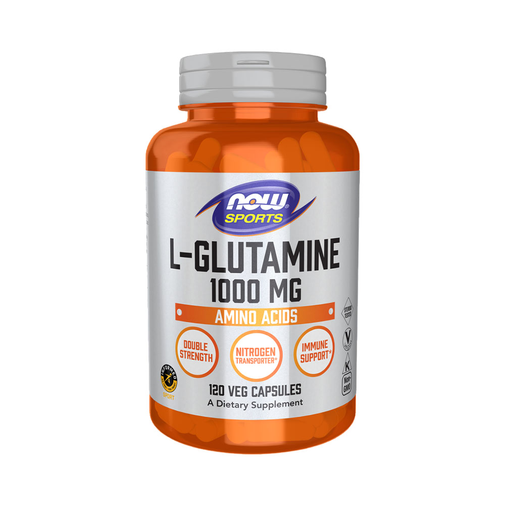 Vitamina Now L-glutamine 1000MG 120 Cápsulas