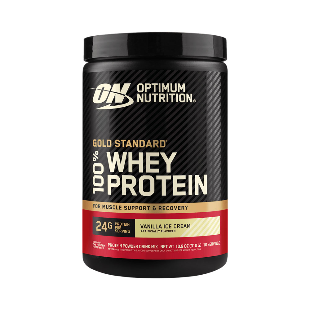 Suplemento Optimum Nutrition Gold Stantard 100% Whey Protein Vanilla Ice Cream 310GR