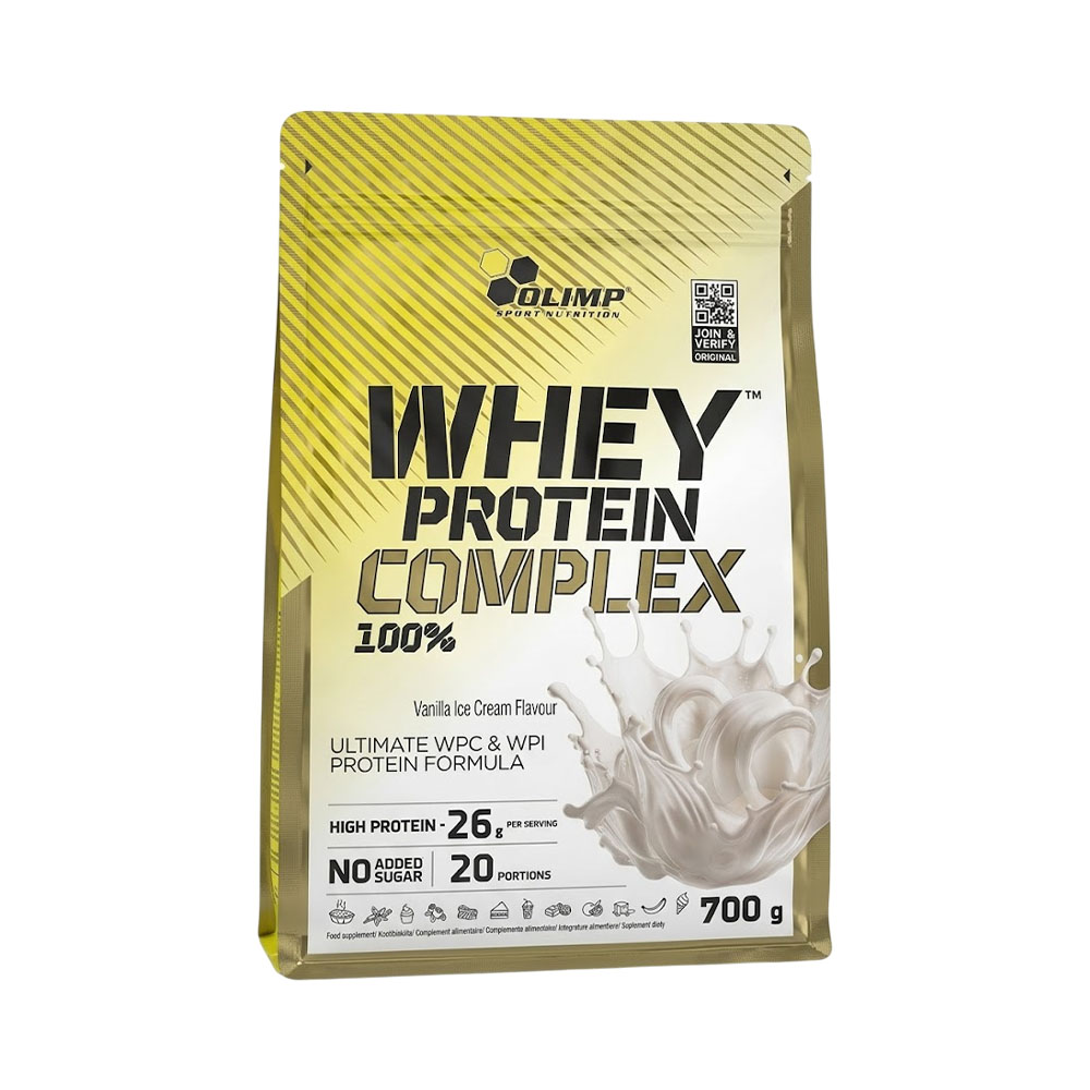 Suplemento Olimp Sport Nutrition Whey Protein Complex 100% Vanilla Ice Cream 700GR