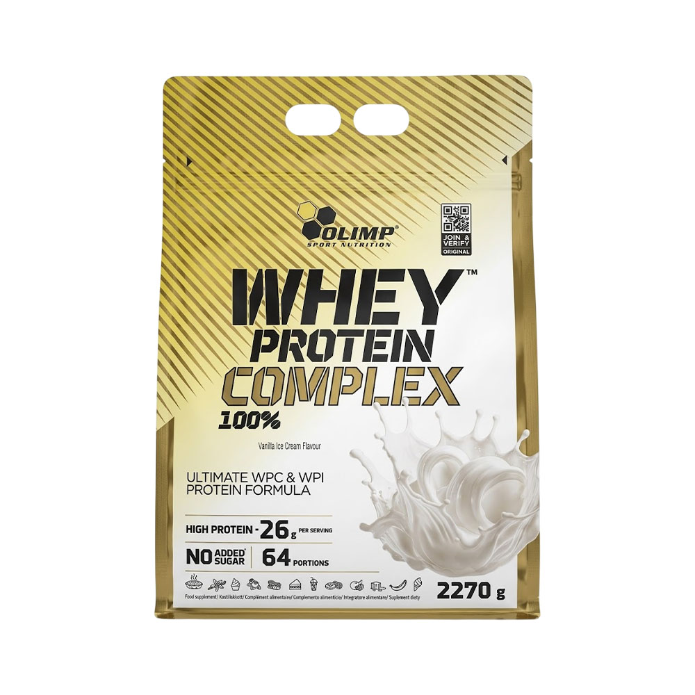 Suplemento Olimp Sport Nutrition Whey Protein Complex 100% Vanilla Ice Cream 2270GR