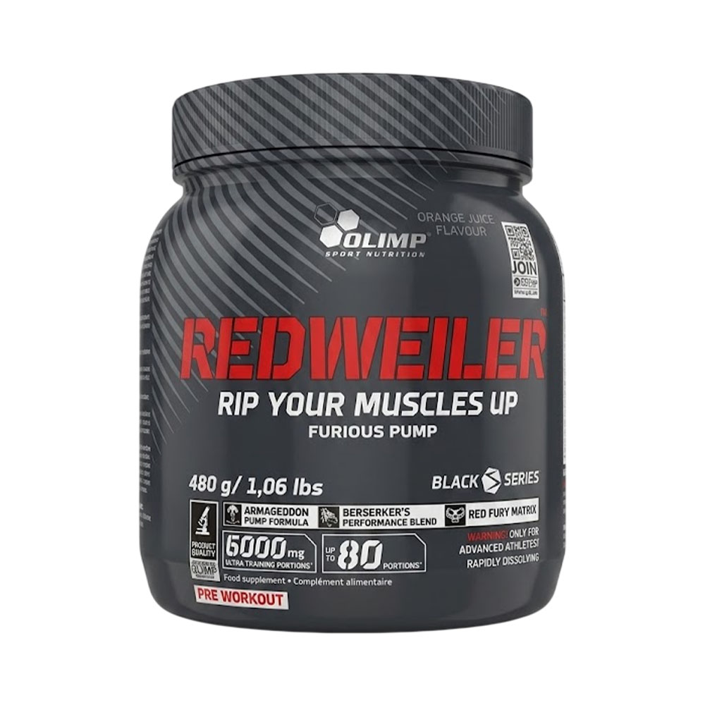 Suplemento Olimp Sport Nutrition Redweiler Pre-workout Orange Juice 480GR