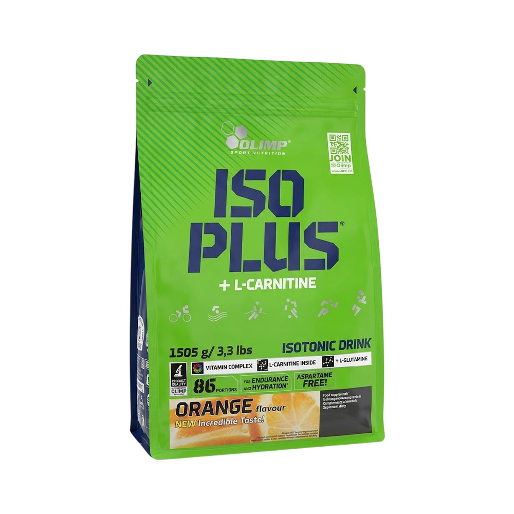 Suplemento Olimp Sport Nutrition Iso Plus + L-carnitine Orange 1505GR