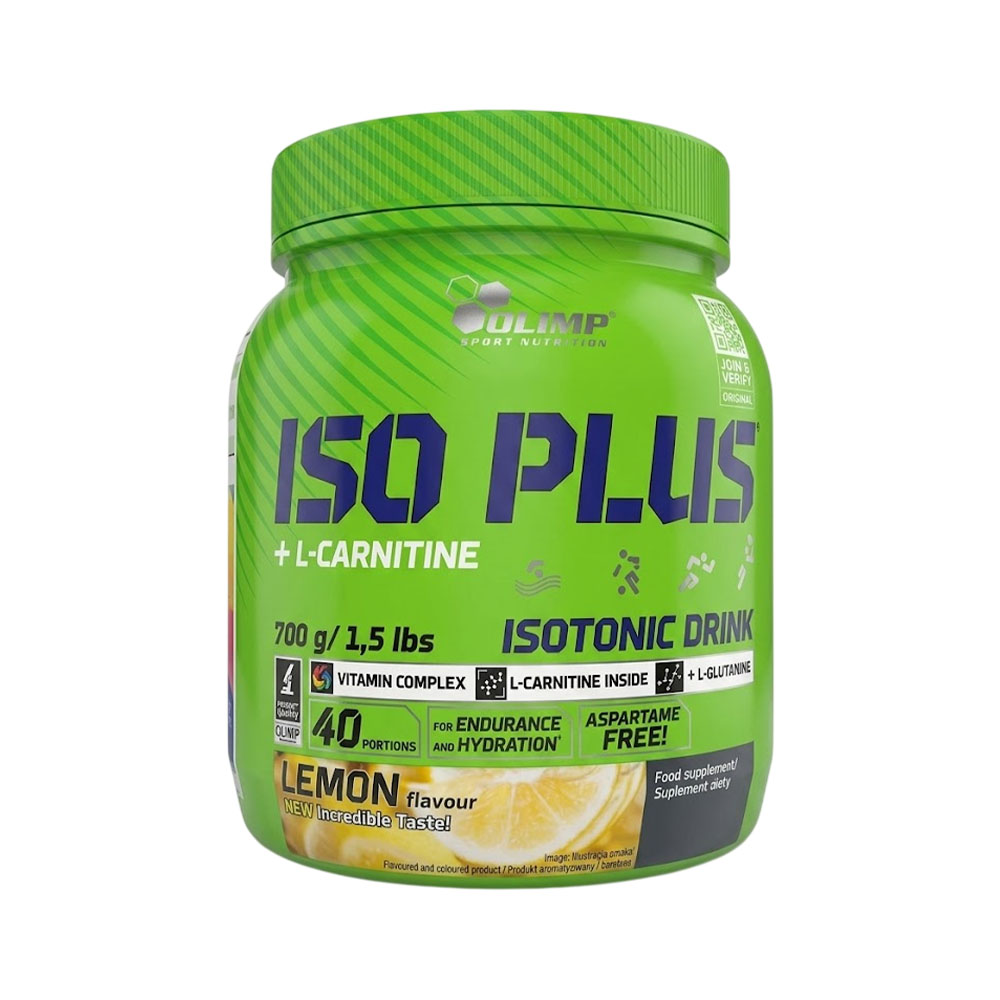 Suplemento Olimp Sport Nutrition Iso Plus + L-carnitine Lemon 700GR