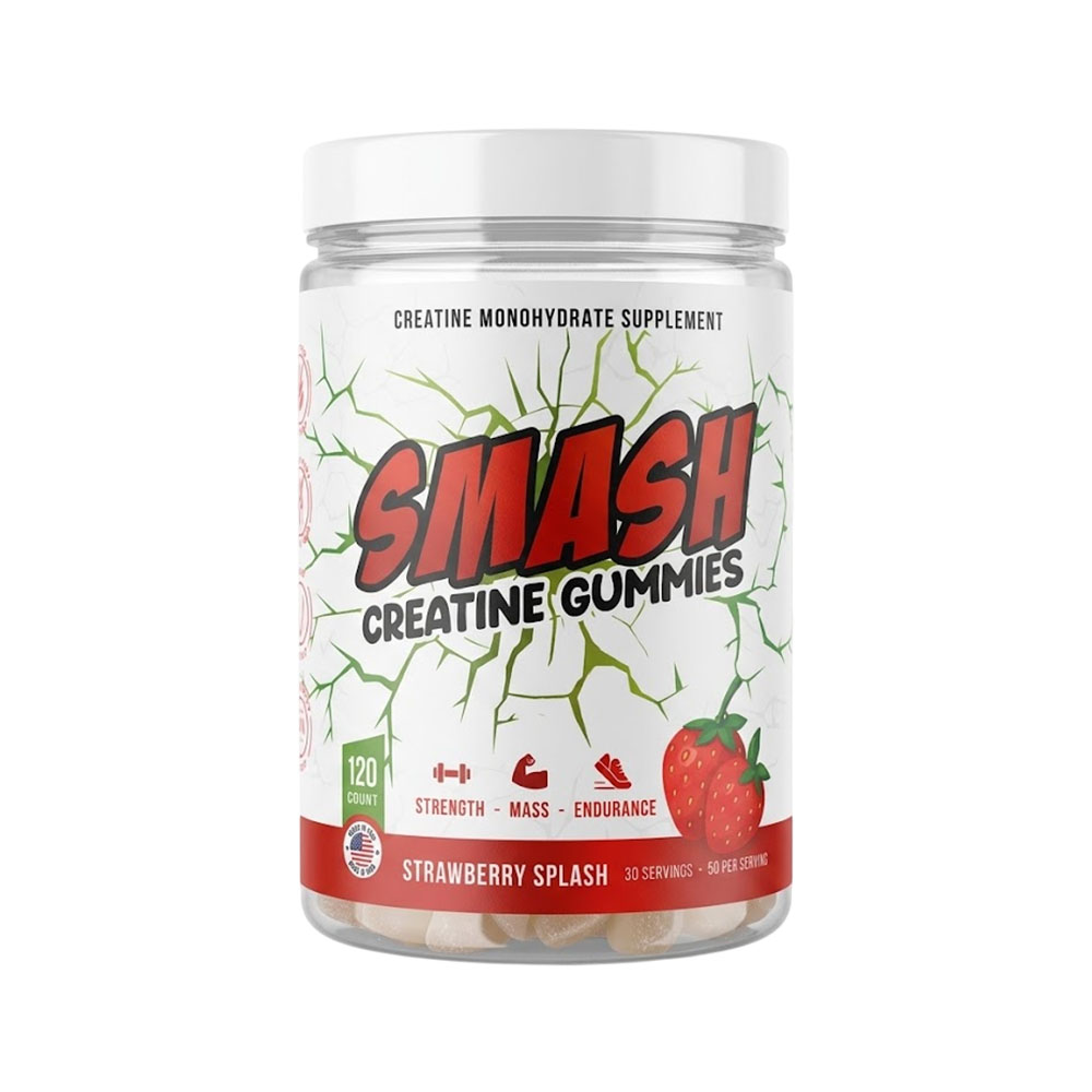 Suplemento Smash Creatine Strawberry Splash 120 Gummies