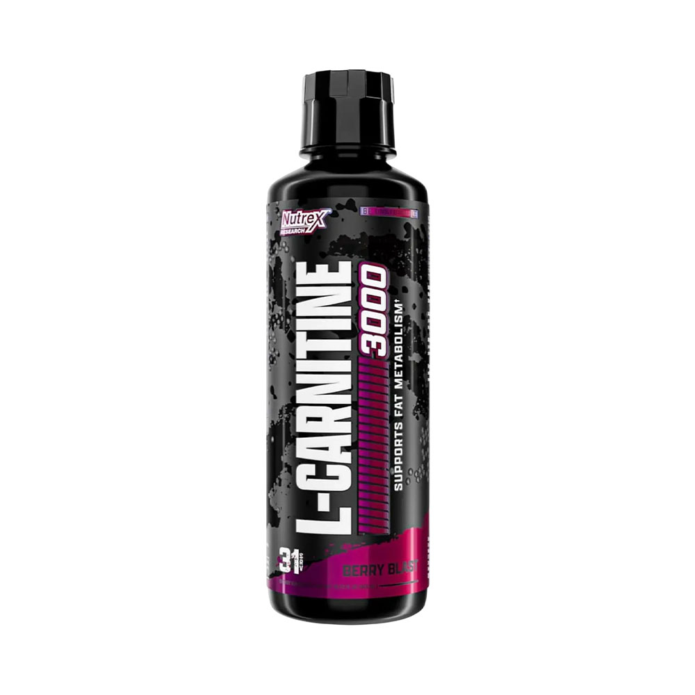Suplemento Nutrex L-carnitine 3000 Berry Blast 480ML