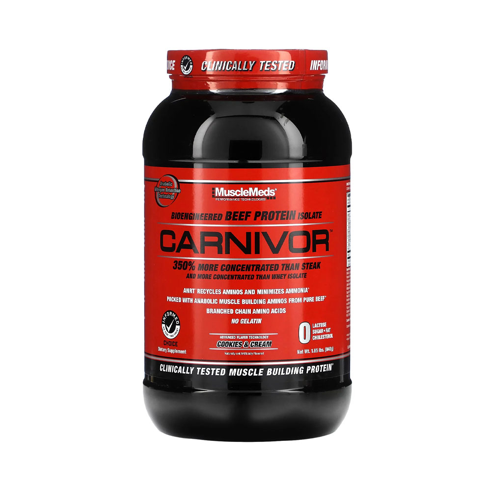 Suplemento Musclemeds Carnivor Cookies &amp; Cream 840GR