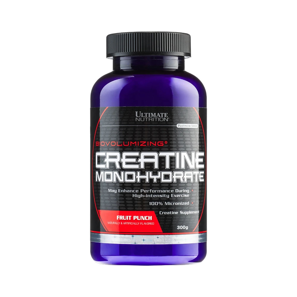 Suplemento Ultimate Nutrition Creatine Monohydrate Fruit Punch 300GR