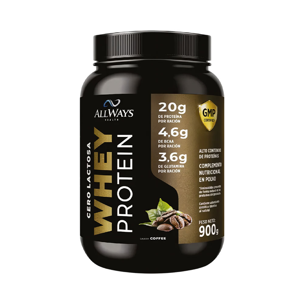 Suplemento Nutricional Allways Health Whey Protein Coffee 900GR