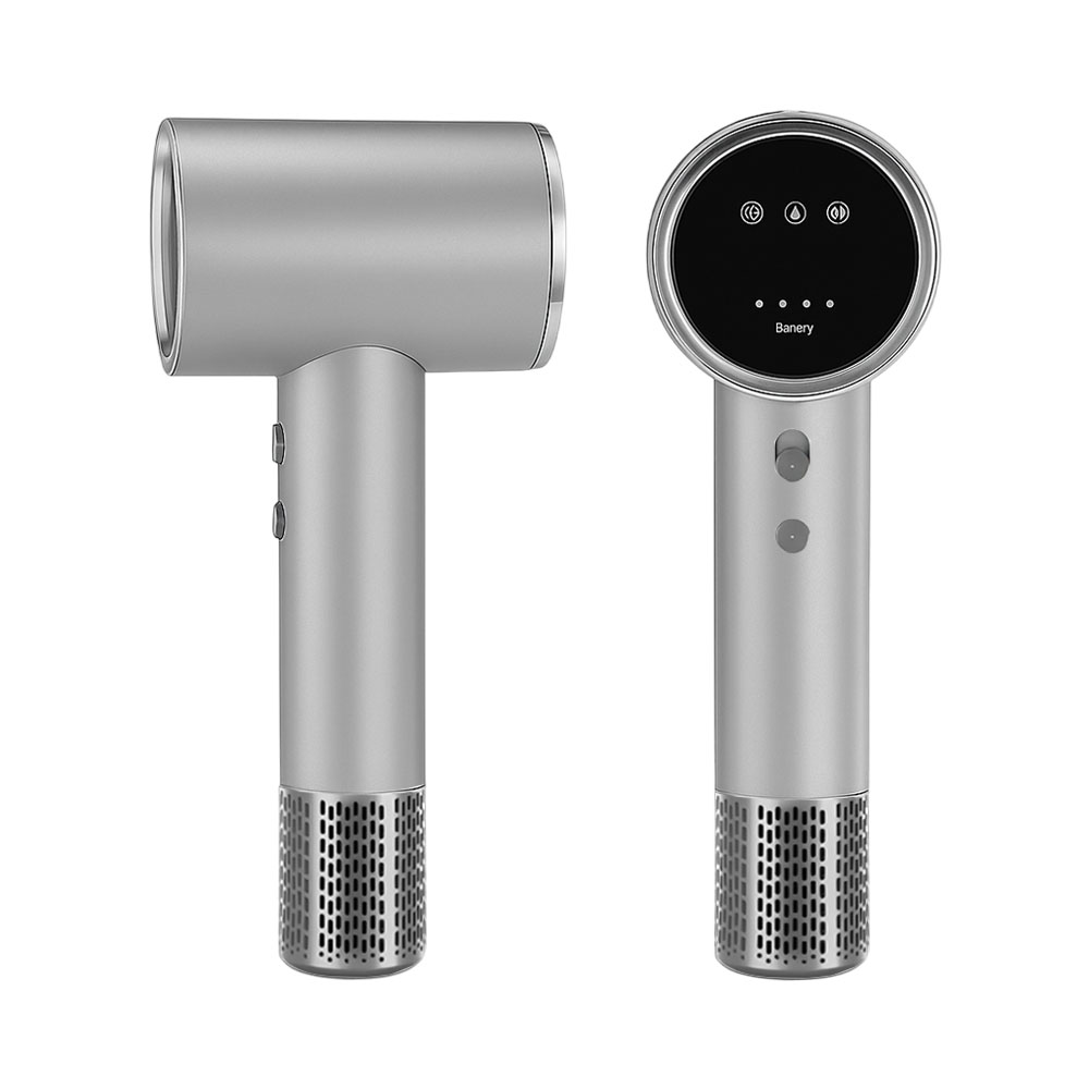 Secador para Cabelo Luxesonic Flow AIR Recargable Silver