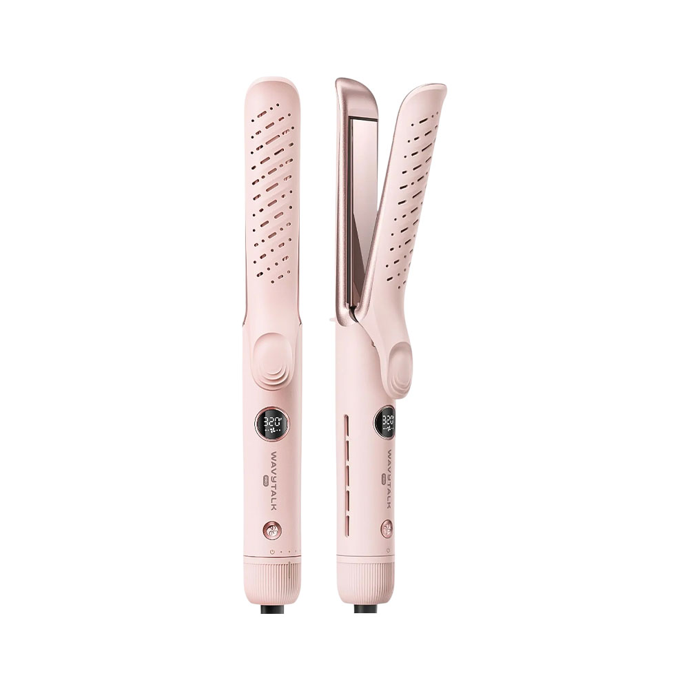 Chapinha Wavytalk Whirlwind PRO Airflow Styler &amp; Straightener Pink Bivolt