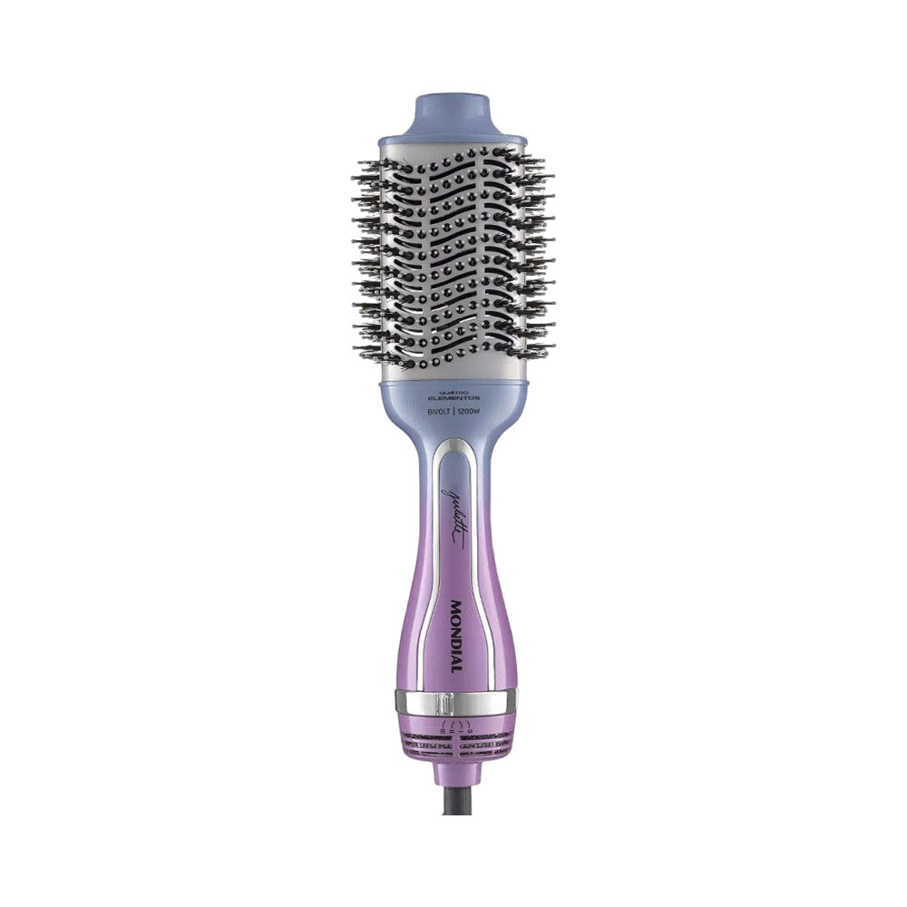 Escova Secadora Mondial QU4TRO Elementos ES-JU-03 Colors Bivolt