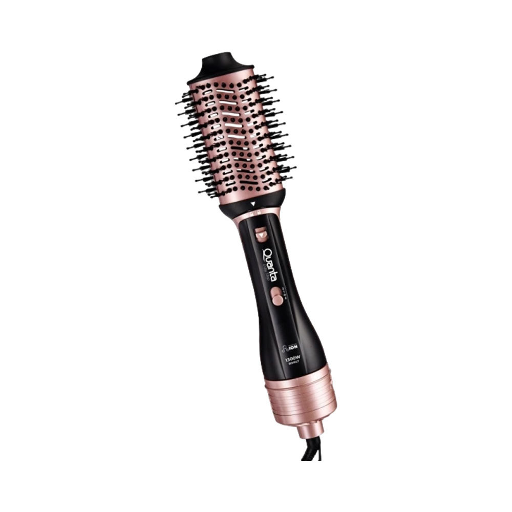 Escova Secadora Quanta Easy Step QTES6001 Black Rose Bivolt