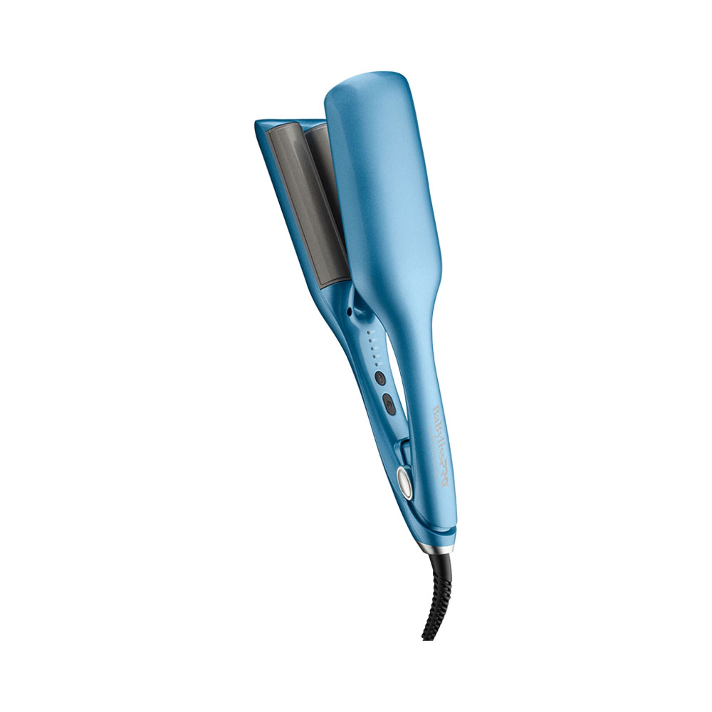 Modelador de Cachos Oval Babylisspro Nano Titanium Ionic Deep Waver