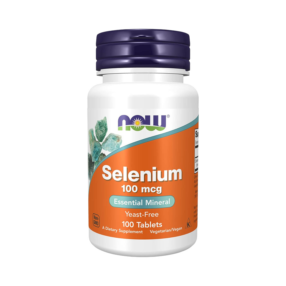 Vitamina Now Selenium 100MCG 100 Comprimidos