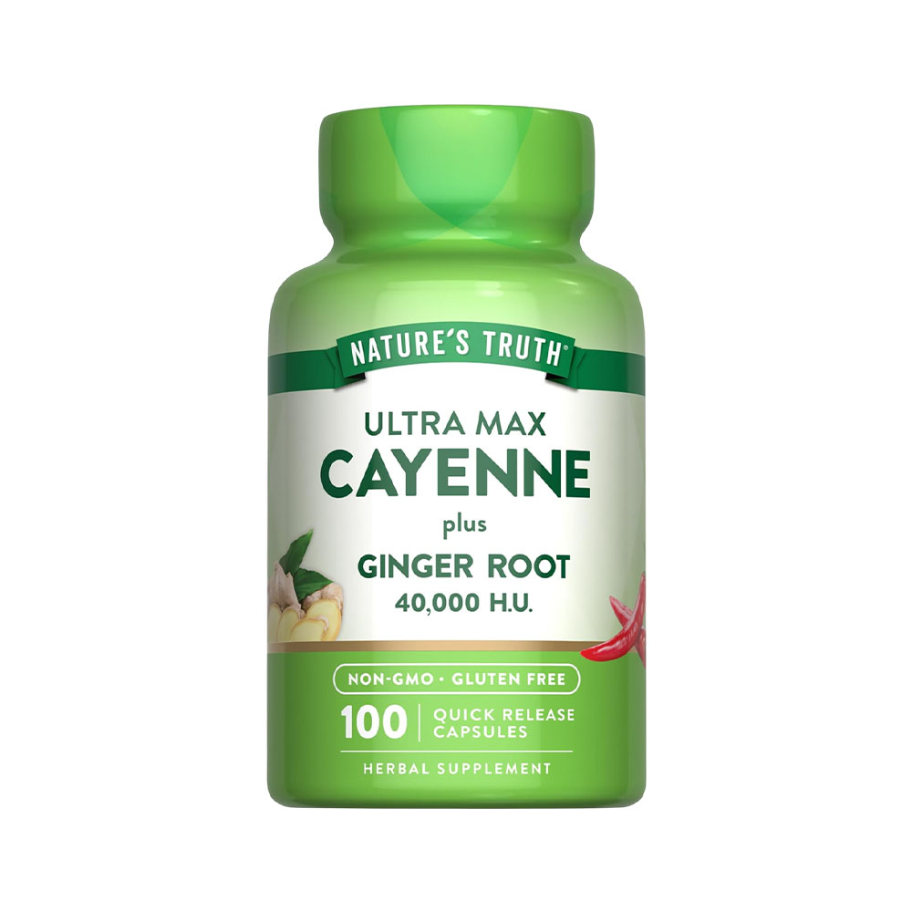 Vitamina Nature's Truth Cayenne 100 Cápsulas