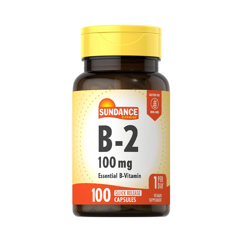 Vitamina Sundance B-2 100MG 100 Cápsulas
