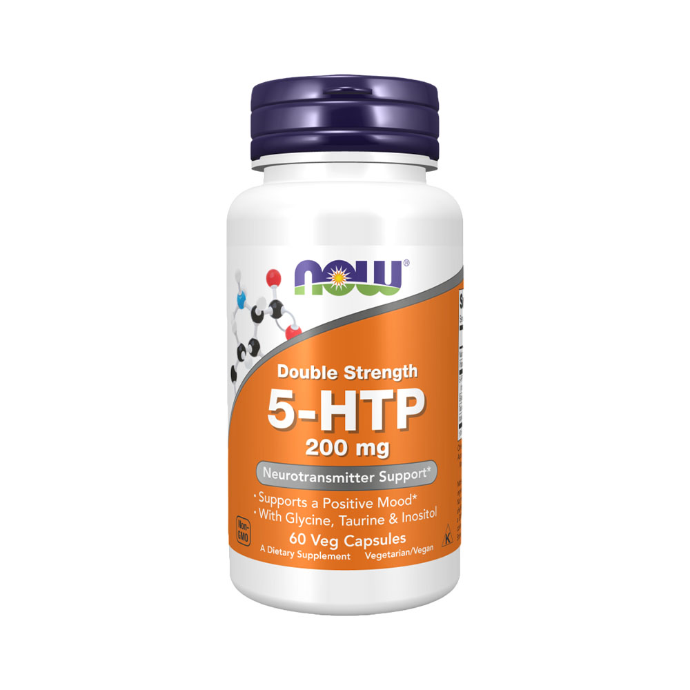 Vitamina Now 5-HTP Double Strength 200MG 60 Cápsulas