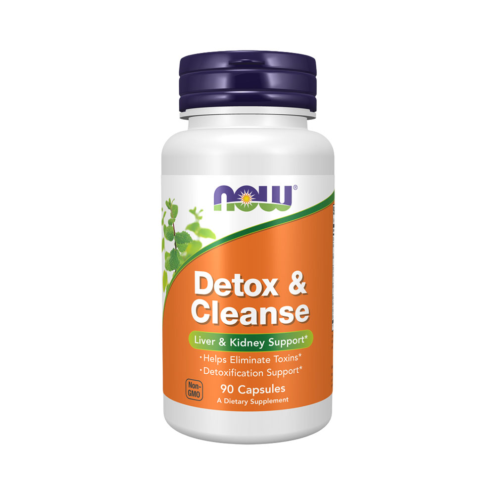 Vitamina Now Detox & Cleanse 90 Cápsulas