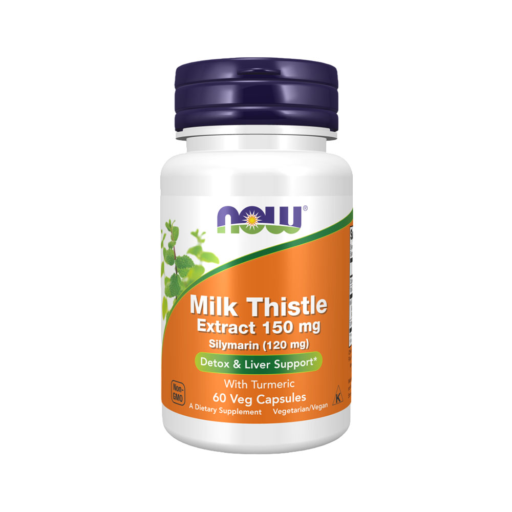Vitamina Now Milk Thistle Extract 150MG 60 Cápsulas