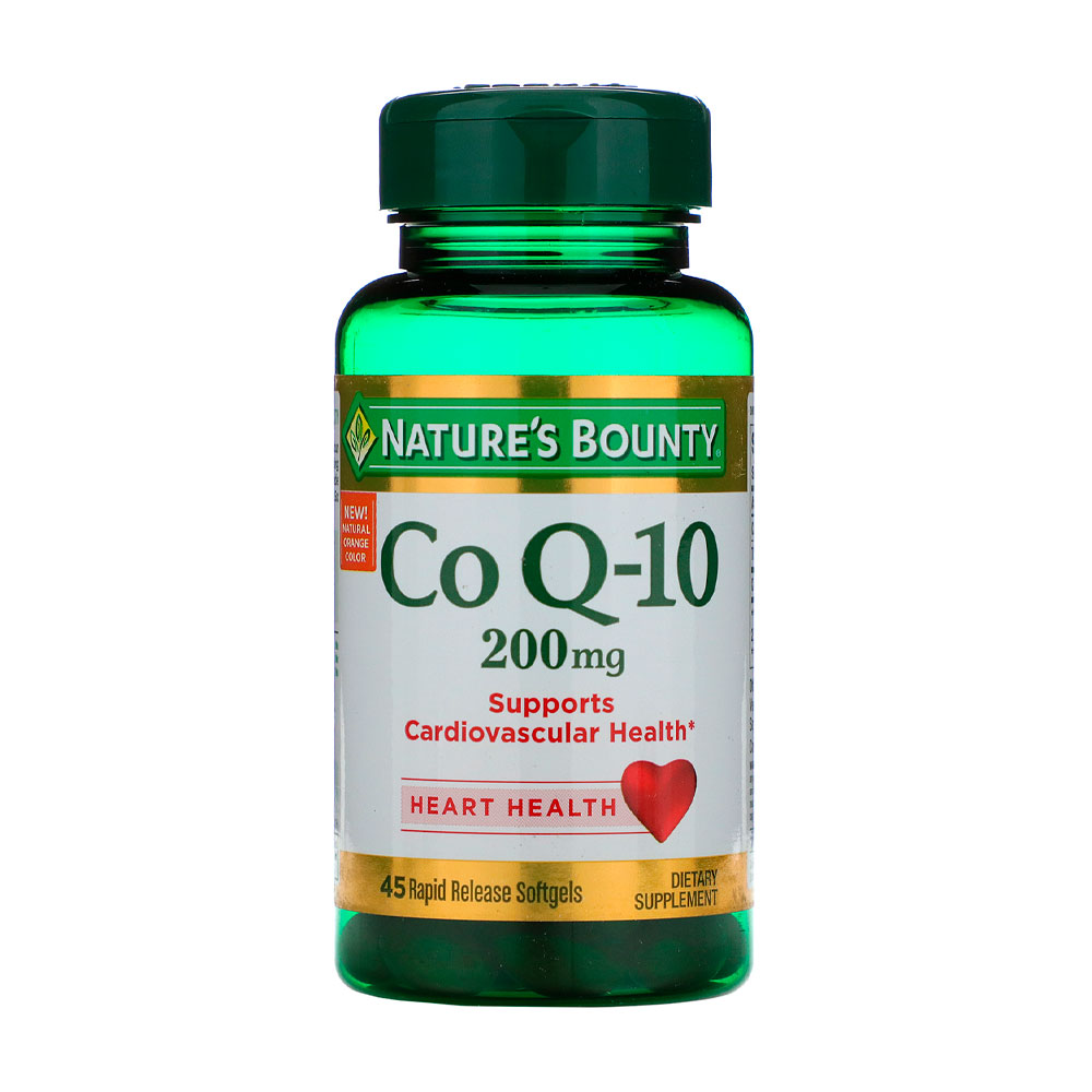 Co Q-10 Nature's Bounty 200mg 45 Softgels